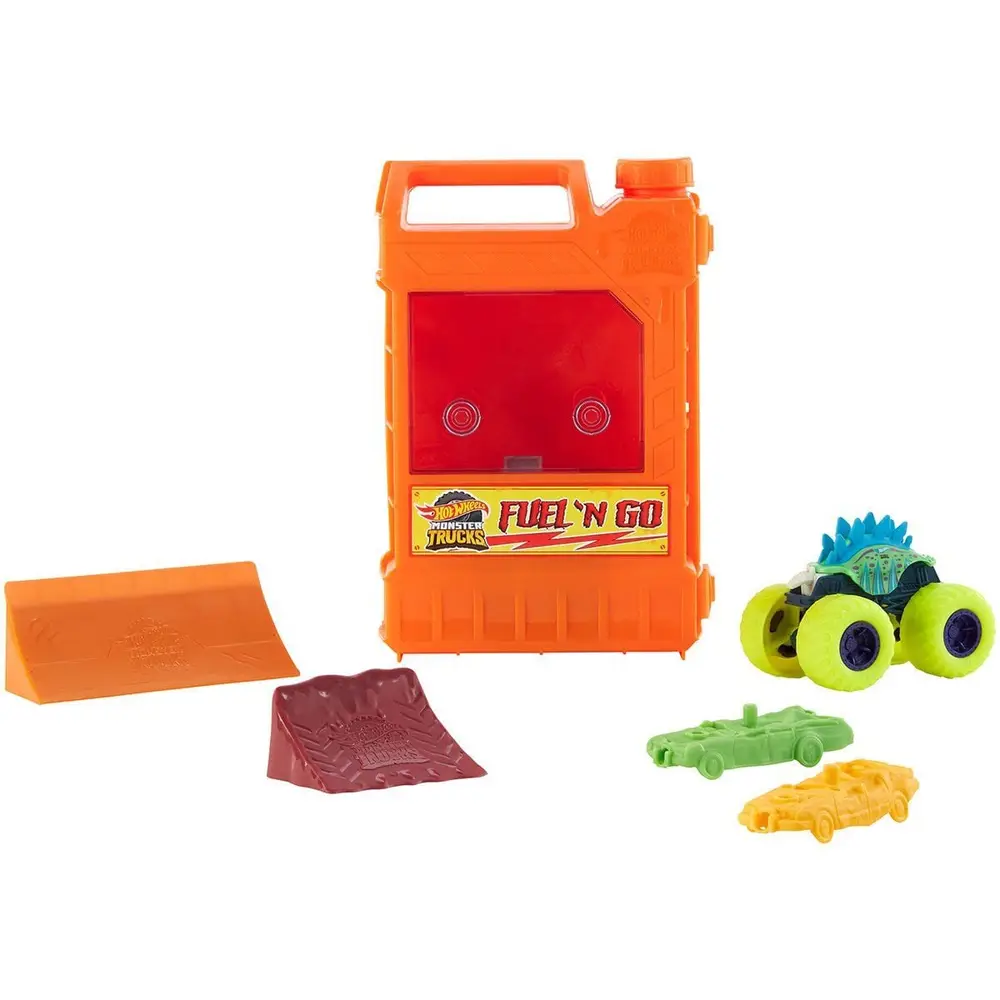 HXT04 Hot Wheels Trucks Taşınabilir Oyun Seti 2