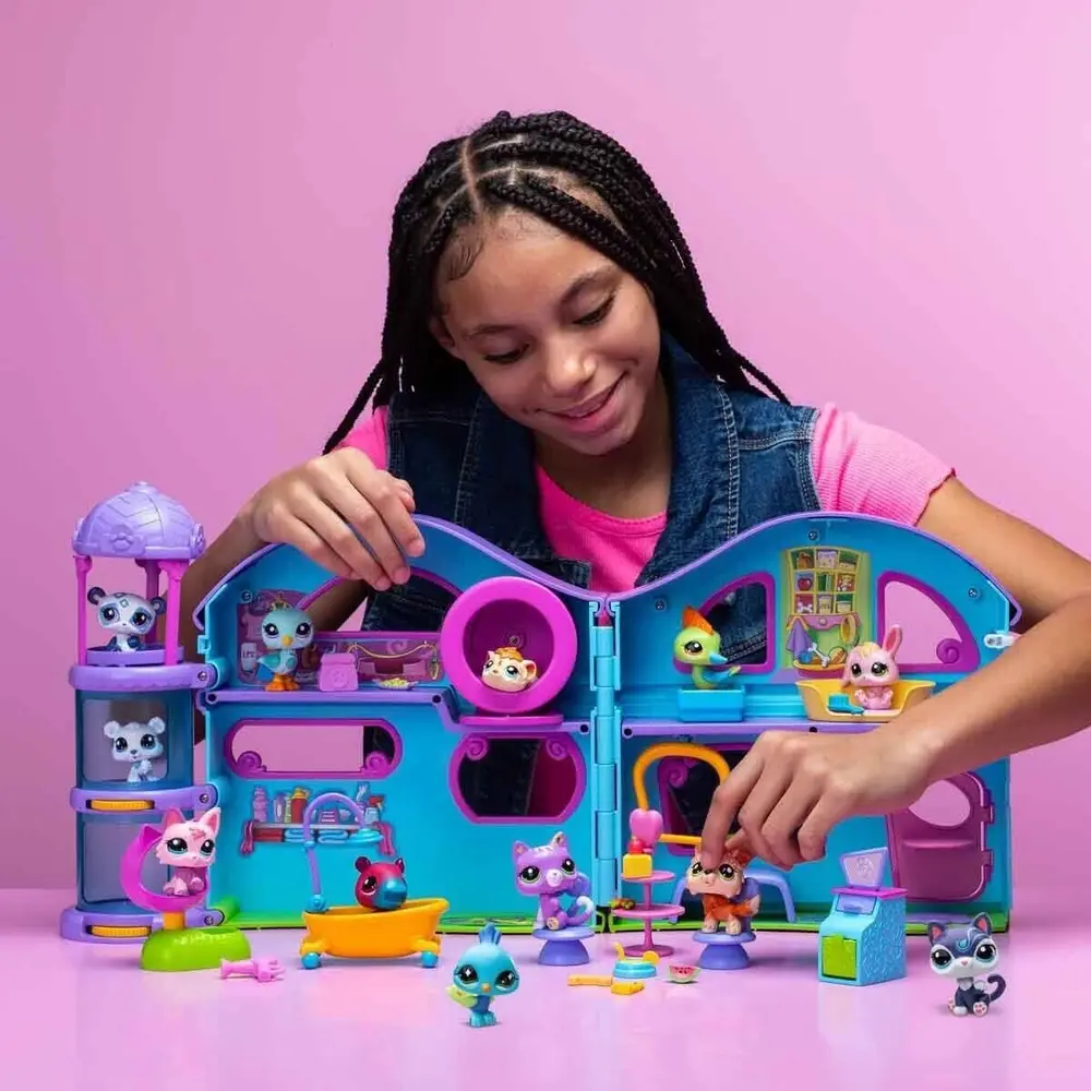5967 SUN-Littlest Pet Shop Minişler Delüks Oyun Seti 3