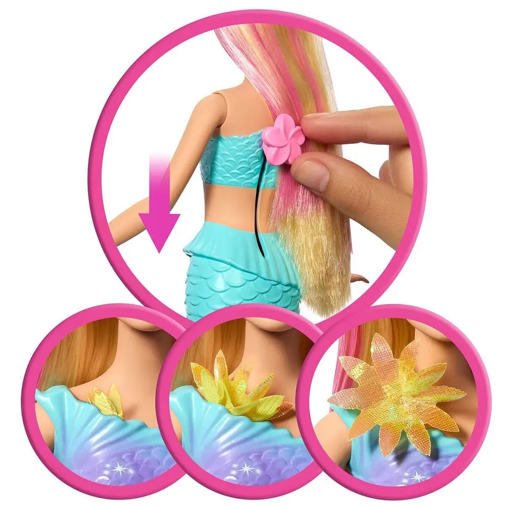 JDM72 Büyülü Çiçekler Deniz Kızı - Flower Magic Mermaid 4