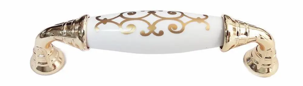Klasik Silindir Kulp Altın 96 mm 3