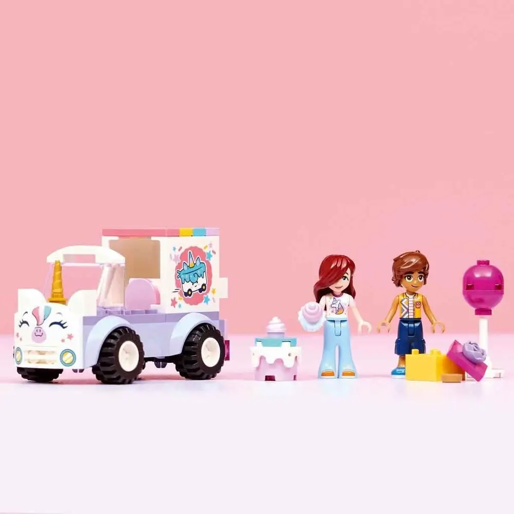 42675 Lego Friends Unicorn Pasta Dağıtım Aracı 67 parça +4 yaş 5