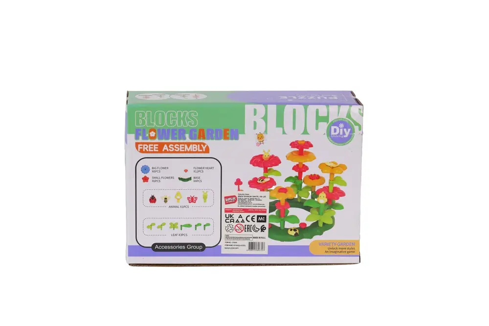 LY008A 45 PCS GÜZEL BAHÇE ÇİÇEK SETİ 2