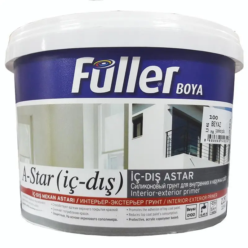 A-Star İç Dış Cephe Astar 3,5 Kg Beyaz