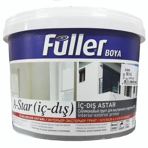 A-Star İç Dış Cephe Astar 3,5 Kg Beyaz
