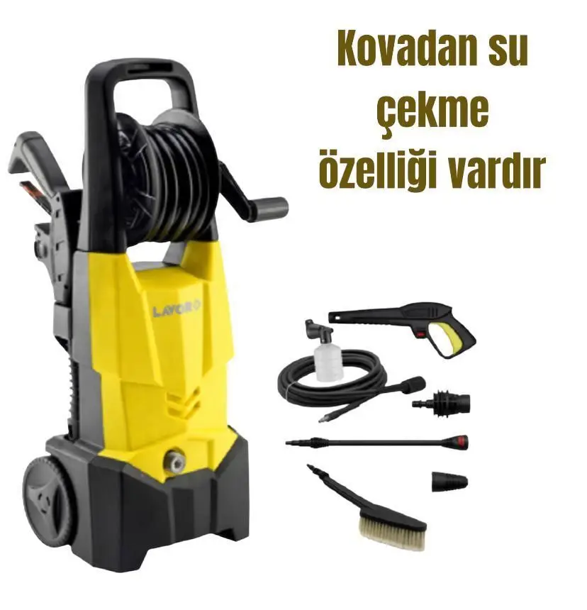 Lor One Extra 135 1900 Watt Basınçlı Yı Makinası 135 Bar