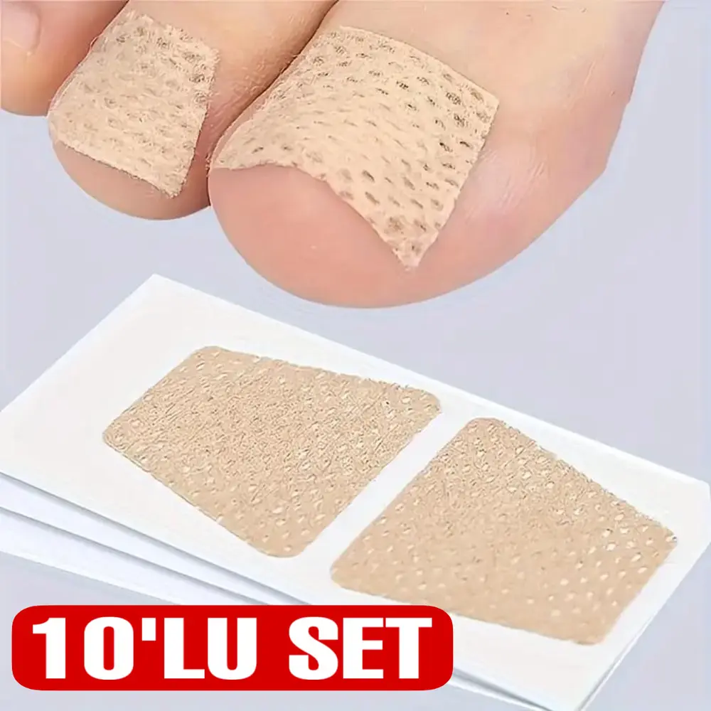 KOLAY UYGULANABİLİR AYAK TIRNAĞI ONARIM YAMASI (10"LU SET)