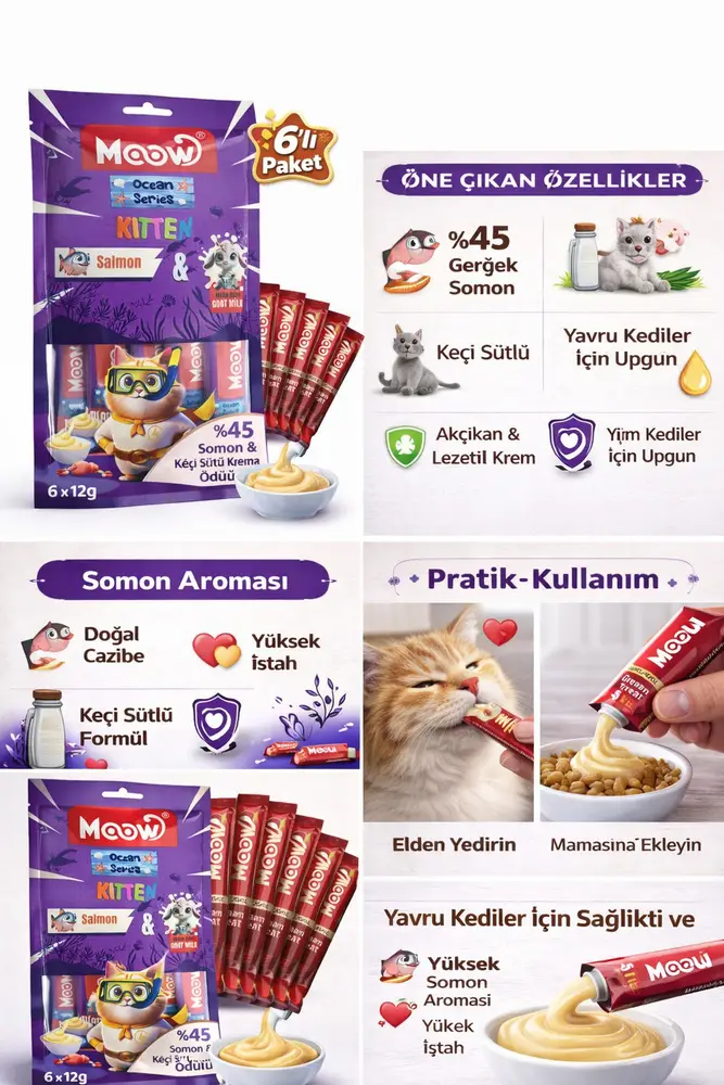 Somonlu Keçi Sütlü Yru Kedi a Ödülü 6x12g 3