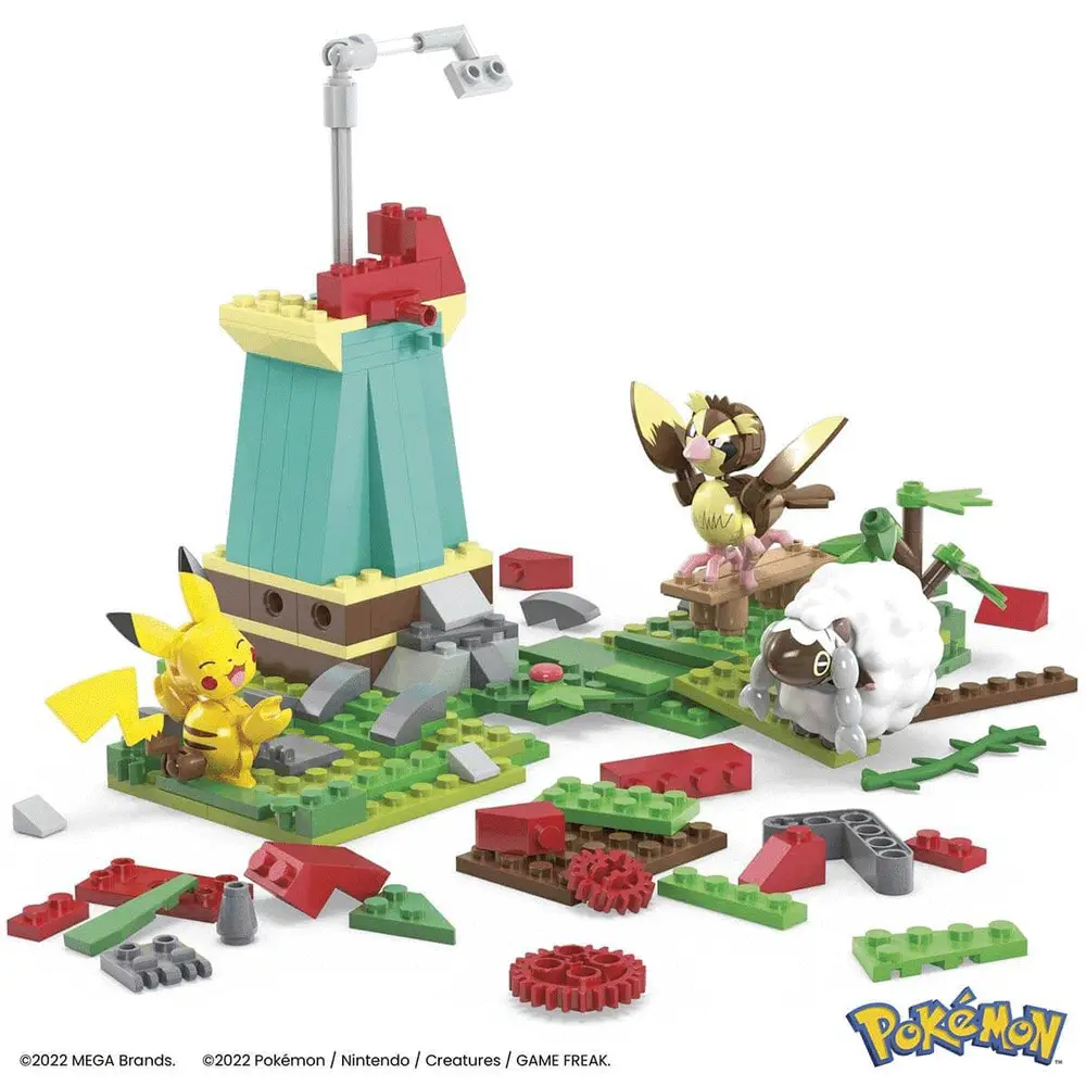 HKT21 MEGA™ Pokémon™ Countryside dmill - Yel Değirmeni Kasabası Seti 240 parça +7 yaş 3
