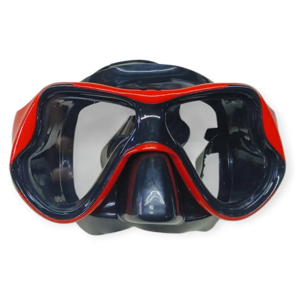 Dalış Maskesi ve Snorkel Yetişkin - 51715-KIRMIZI - 1 ADET 3