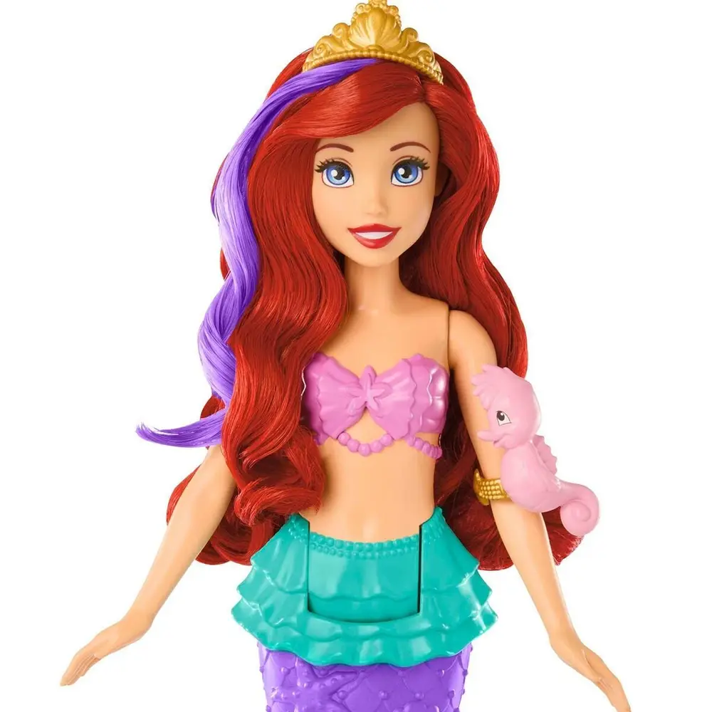 HPD43 Disney Prensesi  Yüzen ve Renk Değiştiren Küçük Deniz Kızı 4