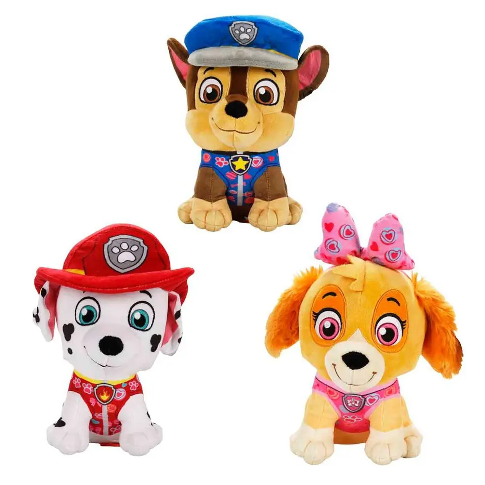 79552 SUN-HTI-SBR-PELUŞ PAW PATROL LIL BODZ VALENTINES 28CM PAW 3A 4