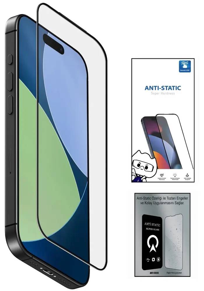 S25 PLUS 6D Anti Static rli Cam Ekran Koruyucu Kırılmaz Full Kaplama 2