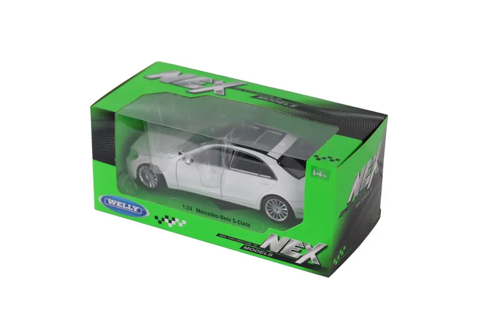 24051 WELLY 1 24 DIE CAST MERCEDES BENZ S 4