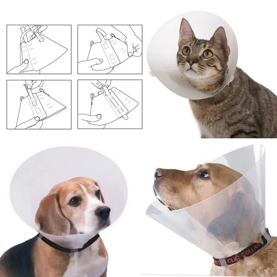 Köpek Elizabet Yakalığı 15 cm/20-22-24 cm 2