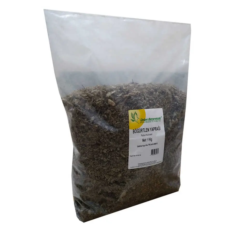 Doğal Böğürtlen Yaprağı 1000 Gr Paket 4