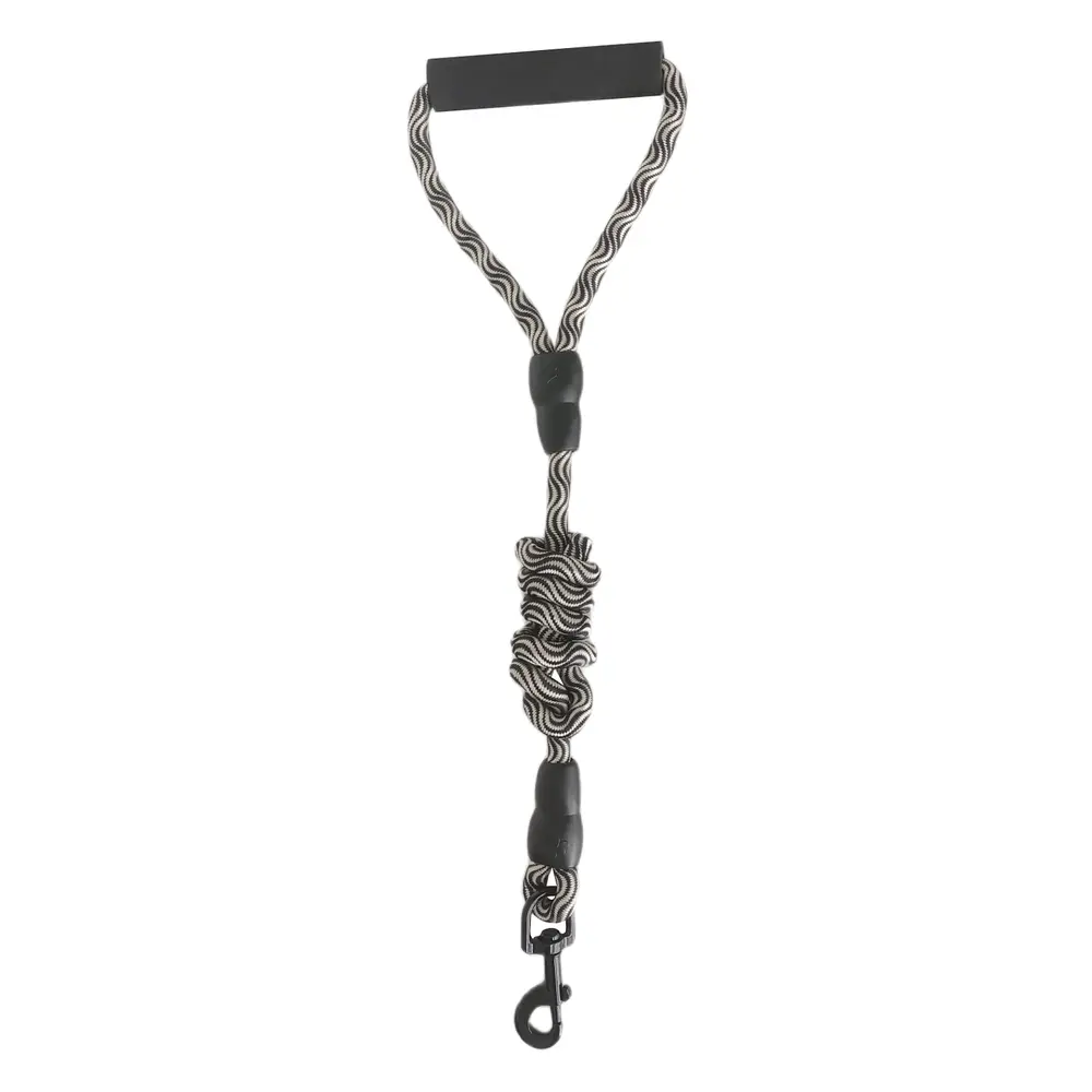 Köpek Göğüs Tasma Seti Daa Desenli 1.5 cm*35-48 cm Siyah-Beyaz 3