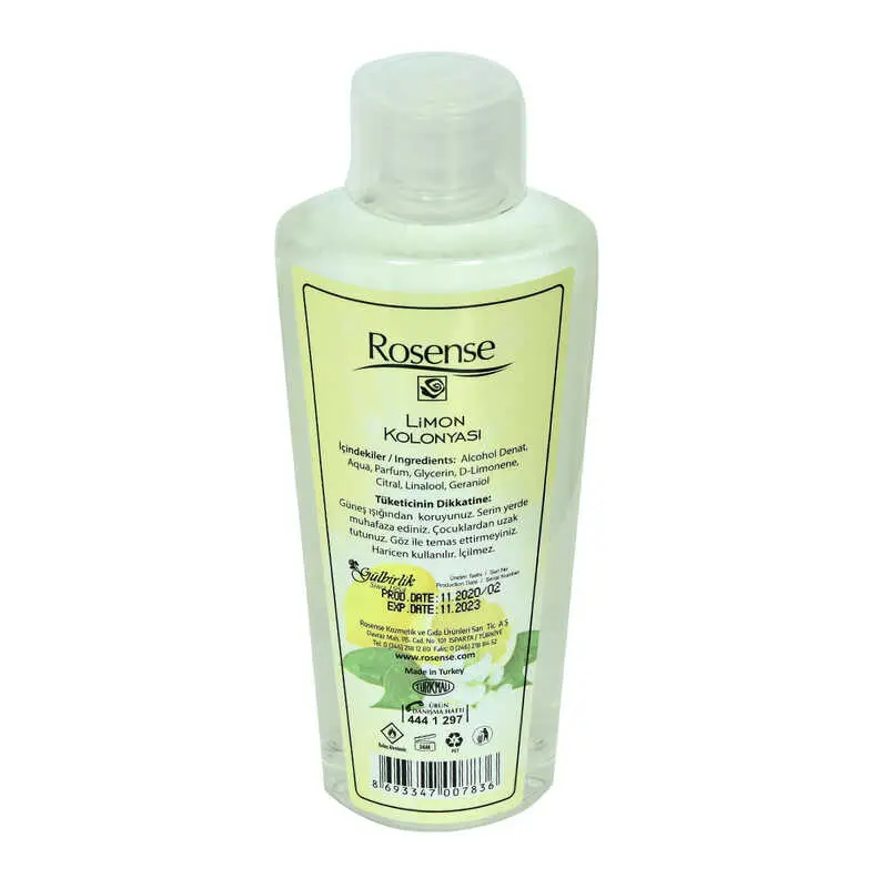 Limon Kolonyası 80 Derece Pet Şişe 250 ML 3