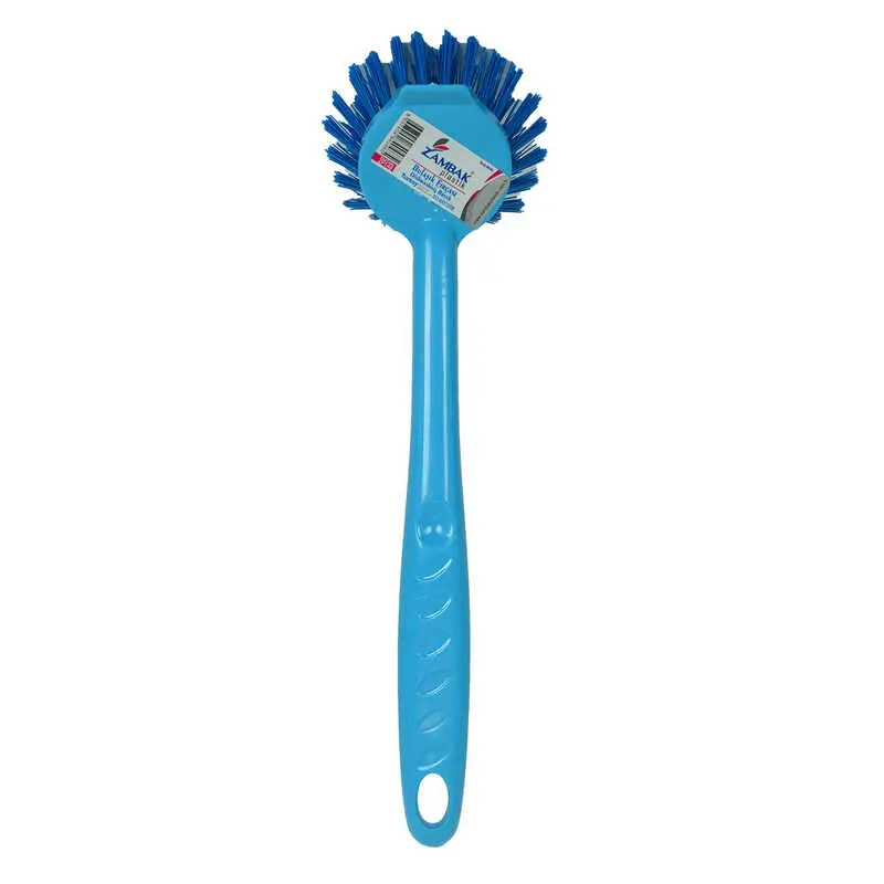 Plastik Bulaşık Fırçası Karışık Renk ZP-148
