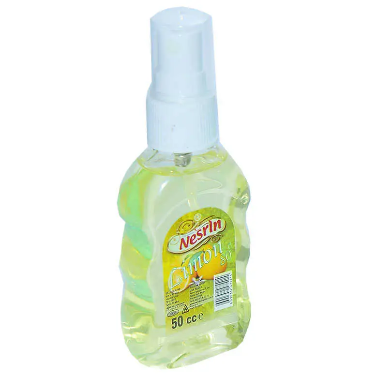 Limon Kolonyası 80 Derece Pet Şişe Sprey 50 ML 3