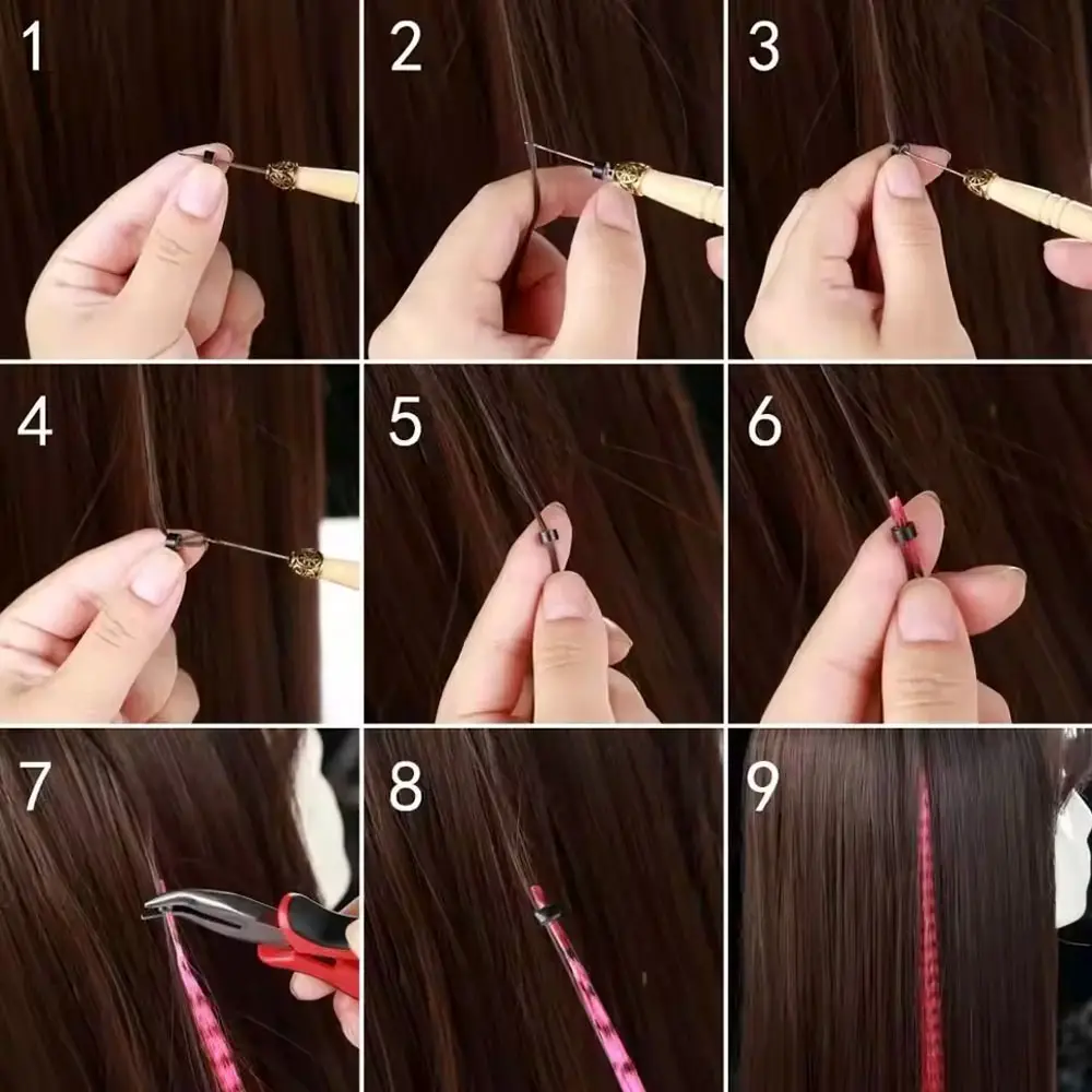 Fiber Sen Boncuk Kaynaklık Renkli / Koyu Mi / 100 Adet 3