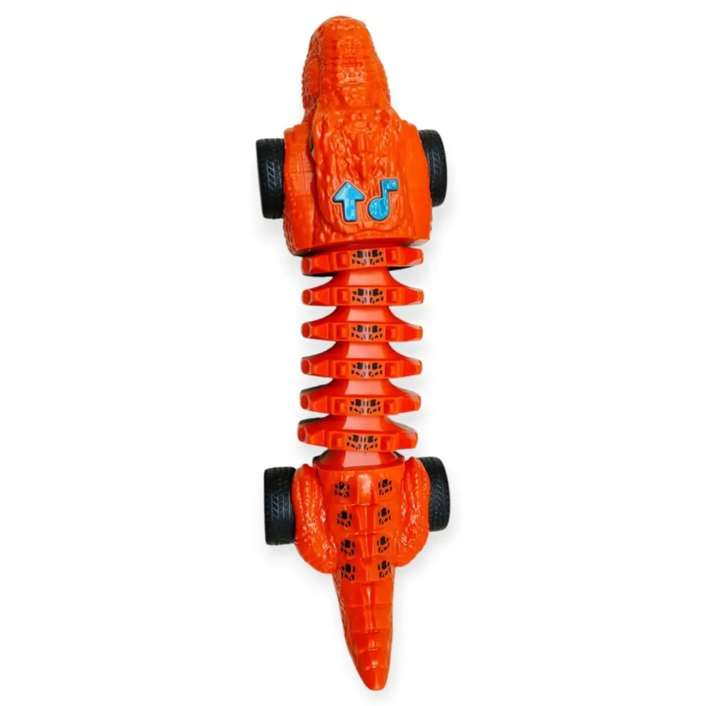 Timsah Araba - Otomatik Hareketli Sesli Işıklı 32 cm - Koyu Tcu Timsah - 1 ADET 5