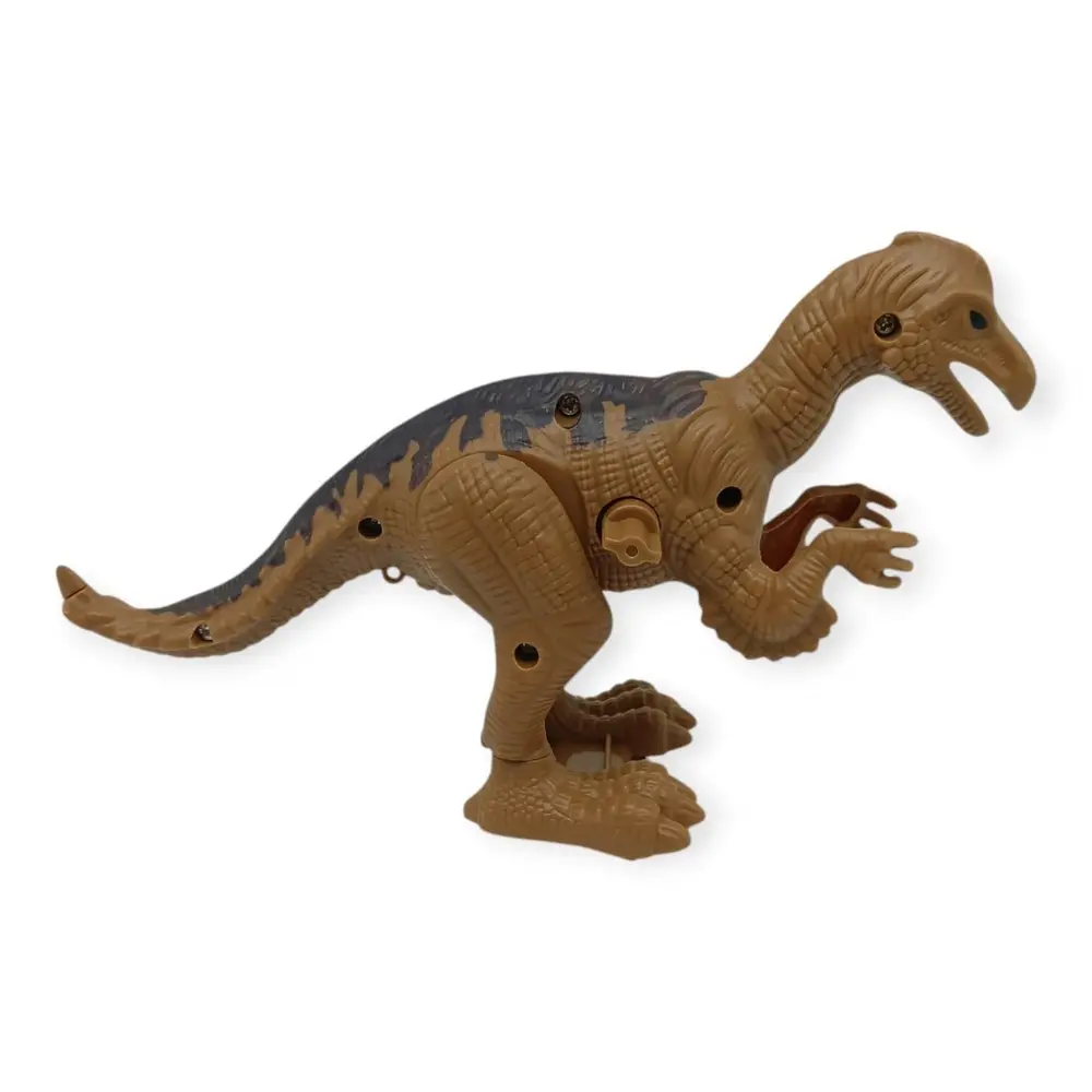 Kurmalı Dinazor Figürleri 20 cm - Asaurus - Kahverengi - 1 ADET 2