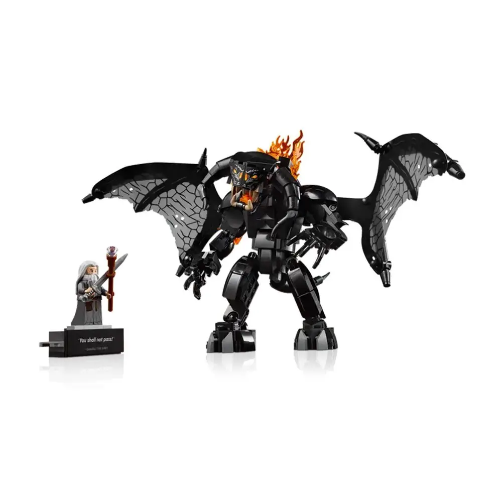 10367 Lego icons - Yüzüklerin Esi: Balrog™ lık Dekoru 1201 parça +18 yaş 6