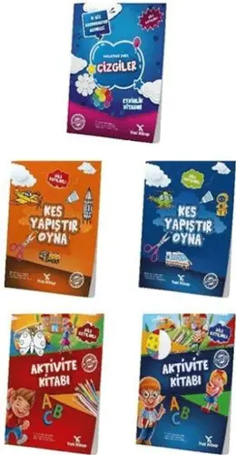 5-7 Yaş Okul Öncesi Aktivite Seti - 5 Takım