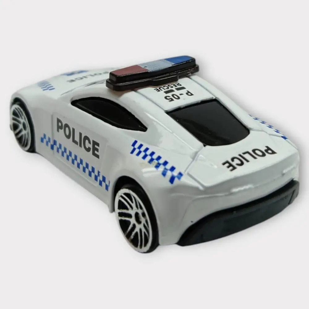 Metal Mini Polis Arabası 8 cm - Polis - 5 - 1 ADET 3