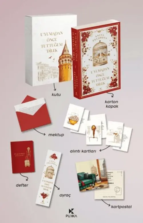 Uyumadan Önce Tuttuğum Dilek (Kutulu)