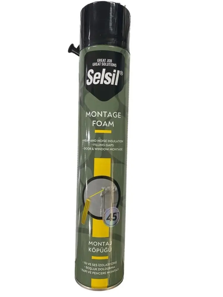 Tam Dolum Poliüratan Montaj Köpüğü 845 gr