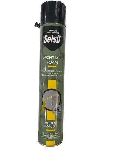 Tam Dolum Poliüratan Montaj Köpüğü 845 gr