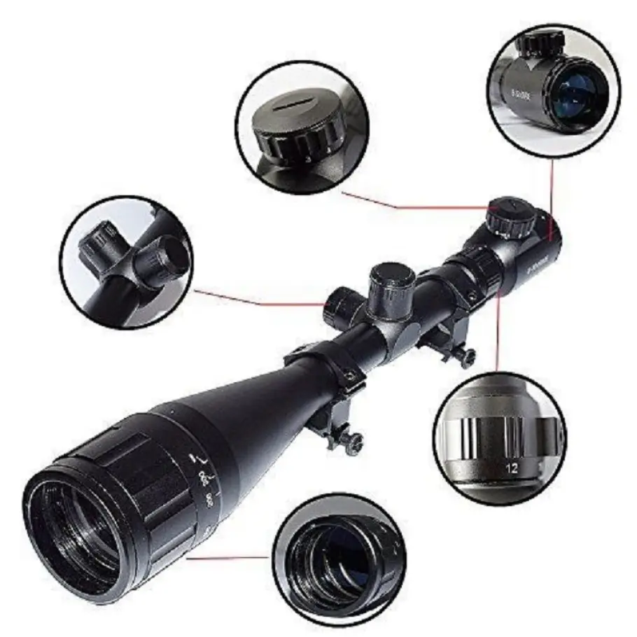 8-32x50 Çift Işıklı Zoomlu Riflese Dürbün 3