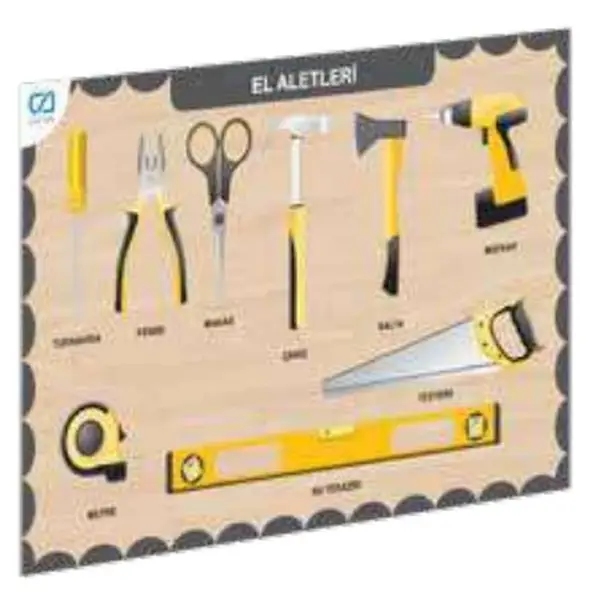 Ahşap El Aletleri Eğitici Set