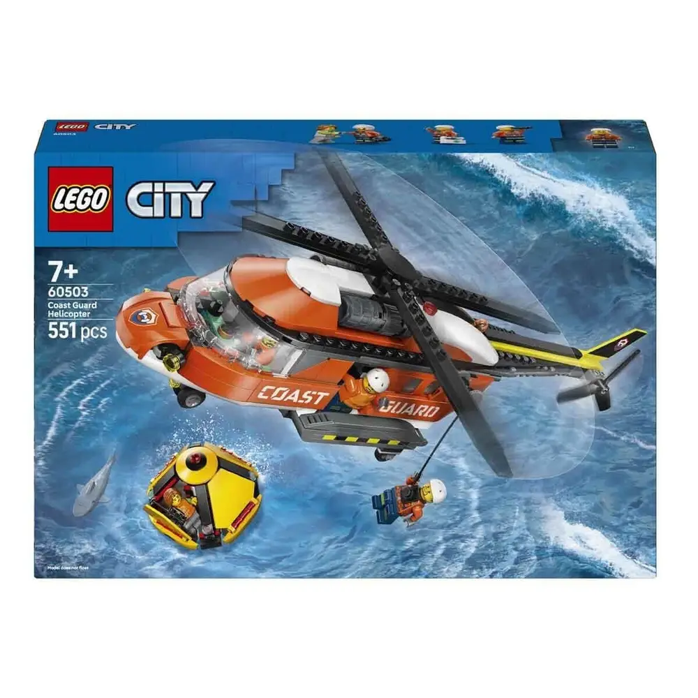 60503 Lego City Sahil Güvenlik Helikopteri 551 parça +7 yaş 7