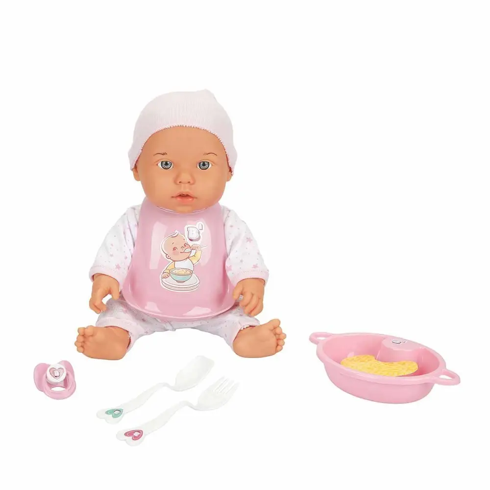 030021 Sunman, Bebelou Yemek Zamanı Sesli Bebek Seti 35 cm / +3 yaş 5