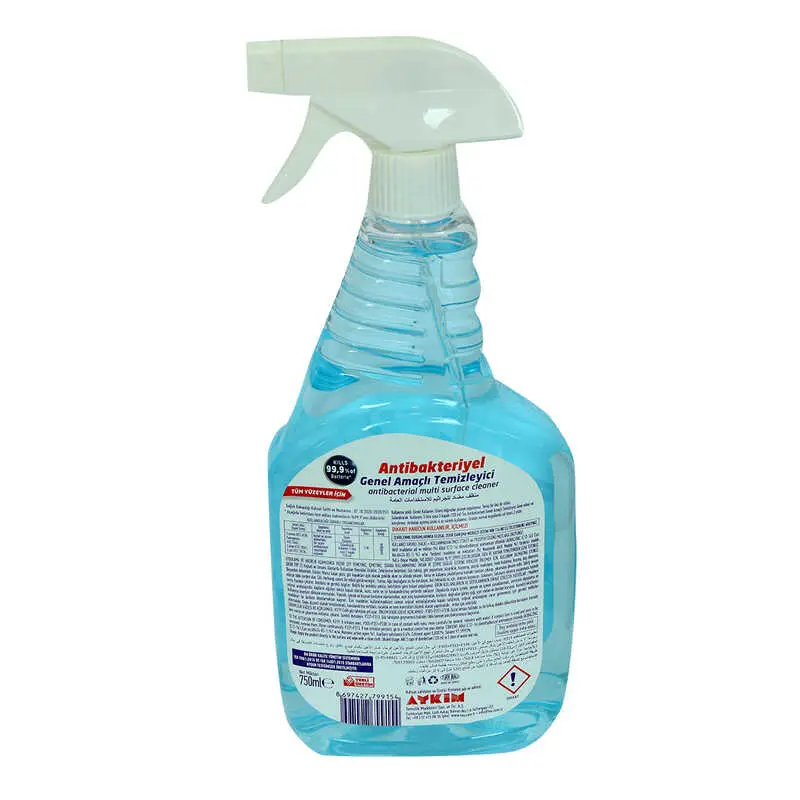 Genel Amaçlı Temizleyici Tüm Yüzeyler İçin Spreyli Mi 750 ML 3