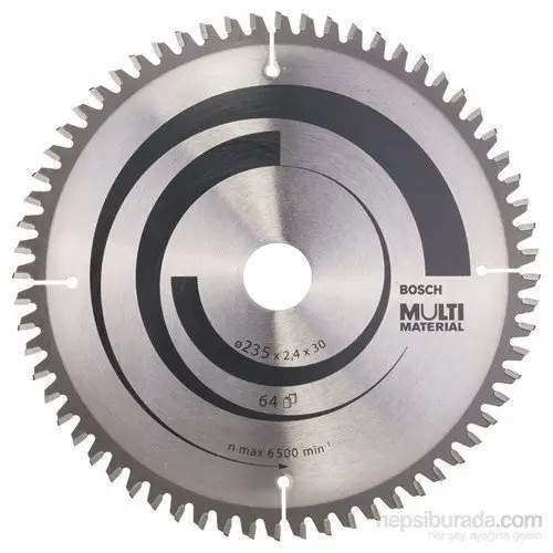 MultiMaterial 235X2,4X30/25 mm 64 Diş Testere