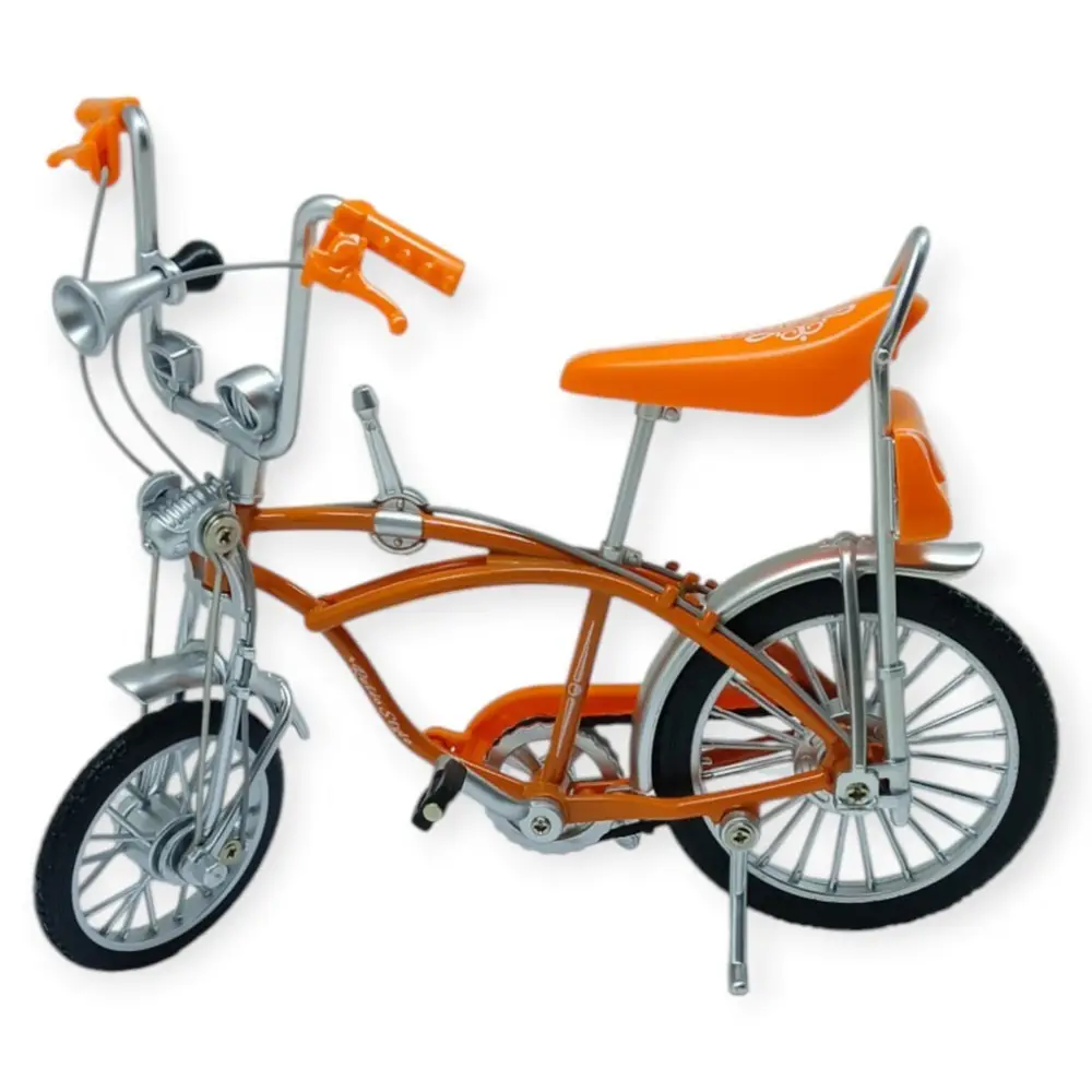 Model Araçlar - 1:8 Metal Retro Pinokyo Bisiklet - Die -Cast 17 cm - Tcu - 1 ADET 2