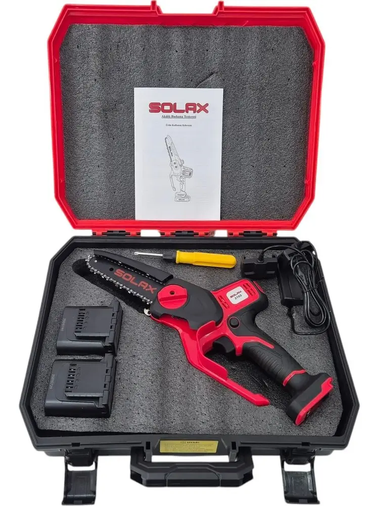 Solax 2102 Akülü Budama Testeresi 21 Volt 15 cm 4