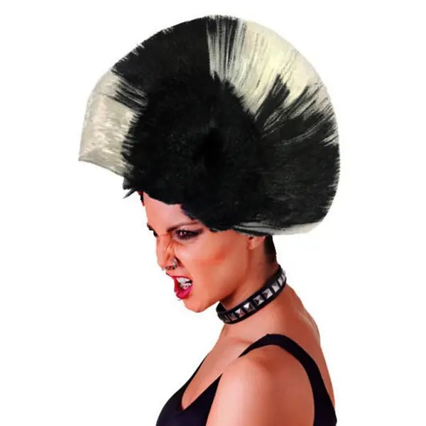 Mohican Mo Punk Peruk - 70 li 80 li Yıllar Peruk Model 5 2