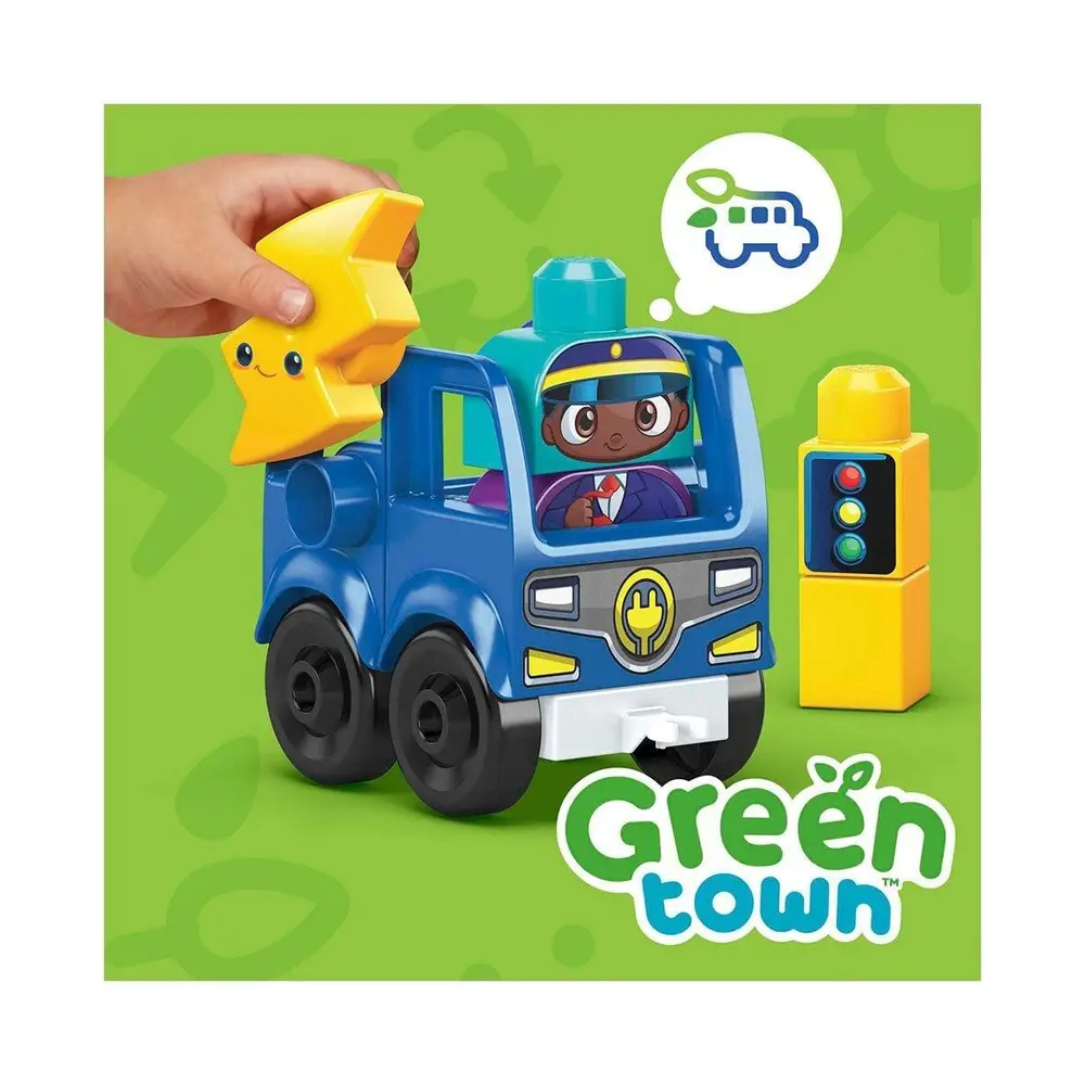HDX90 MEGA BLOKS® Doğa Dostu Otobüs Seti 36 parça +1 yaş 3