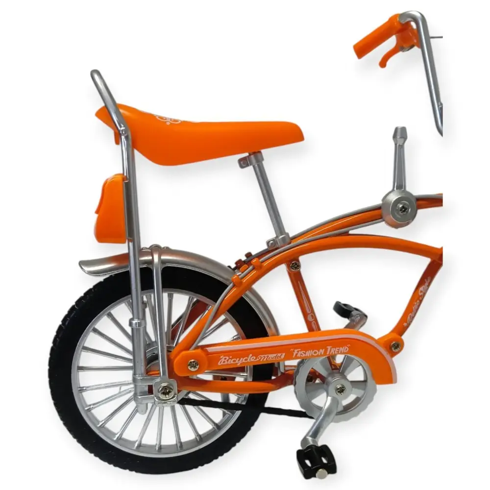 Model Araçlar - 1:8 Metal Retro Pinokyo Bisiklet - Die -Cast 17 cm - Tcu - 1 ADET 4