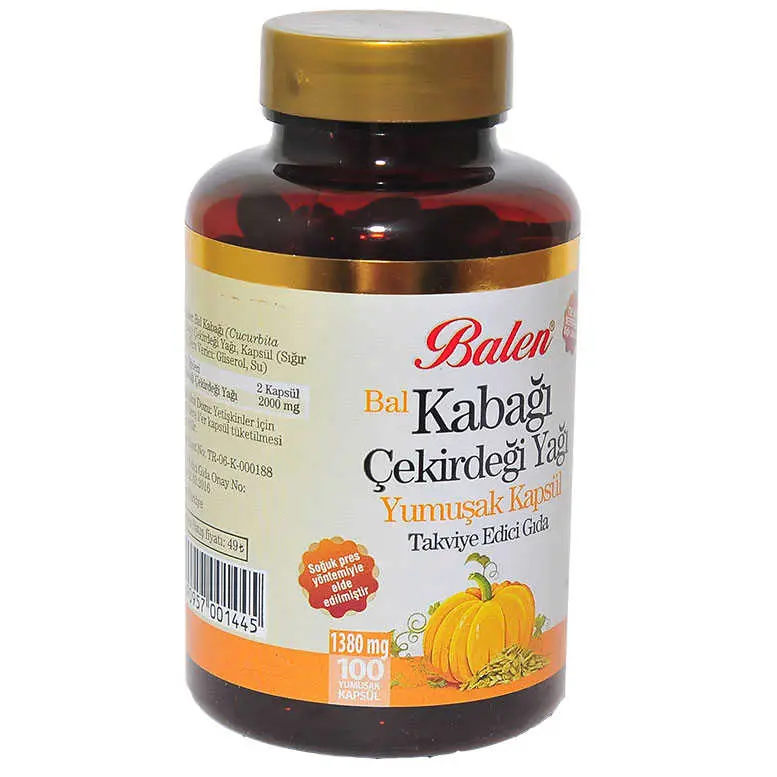 Balen Kabağı Çekirdeği Yağı Yumuşak 100 4