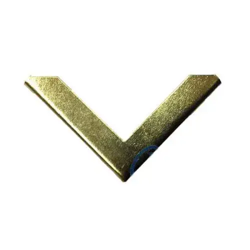 , Kapak, Menü, Albüm Köşesi, Büyük - 23x40mm, Sarı, 10 Adet