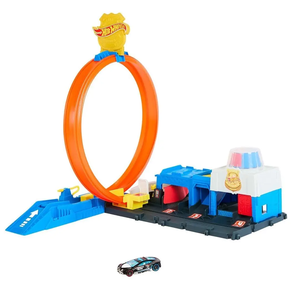 JBM71 Hot Wheels Polis İstasyonu Oyun Seti 5
