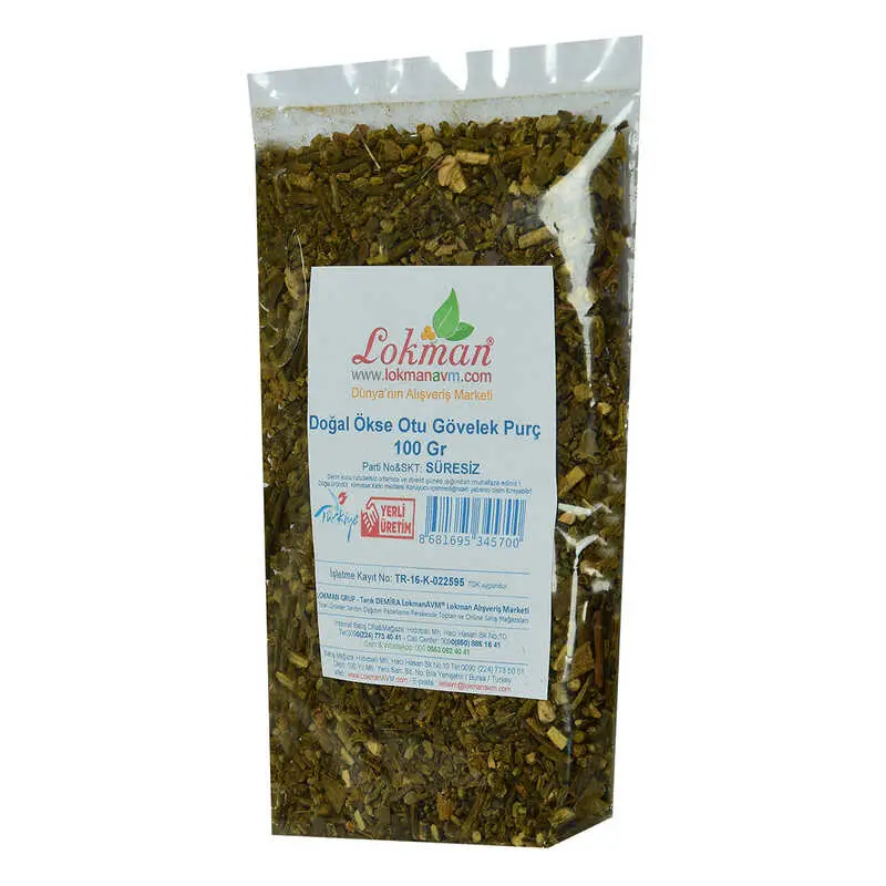 Doğal Ökse Otu Gövelek Purç 100 Gr Paket 4