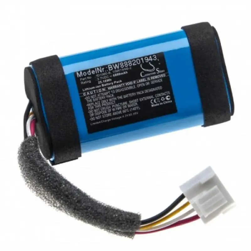 Sertec  Flip 5 uyumlu 3.7v 6800 mah Soketli Bat