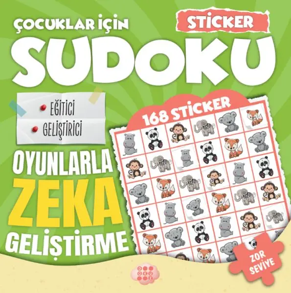 Çuklar için Sudoku - Hediyeli Zor Seviye 2