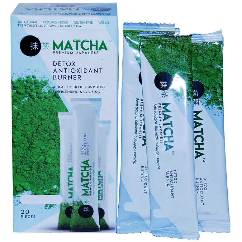 Matcha (Maça) Çayı Premium 20 Poşet 5